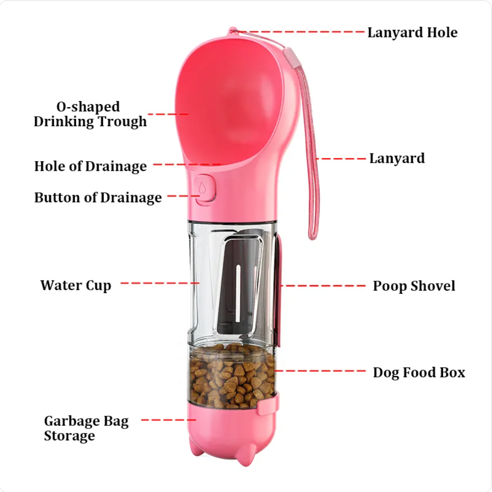 Vancar ™  3 in 1 Pet Water Bottle