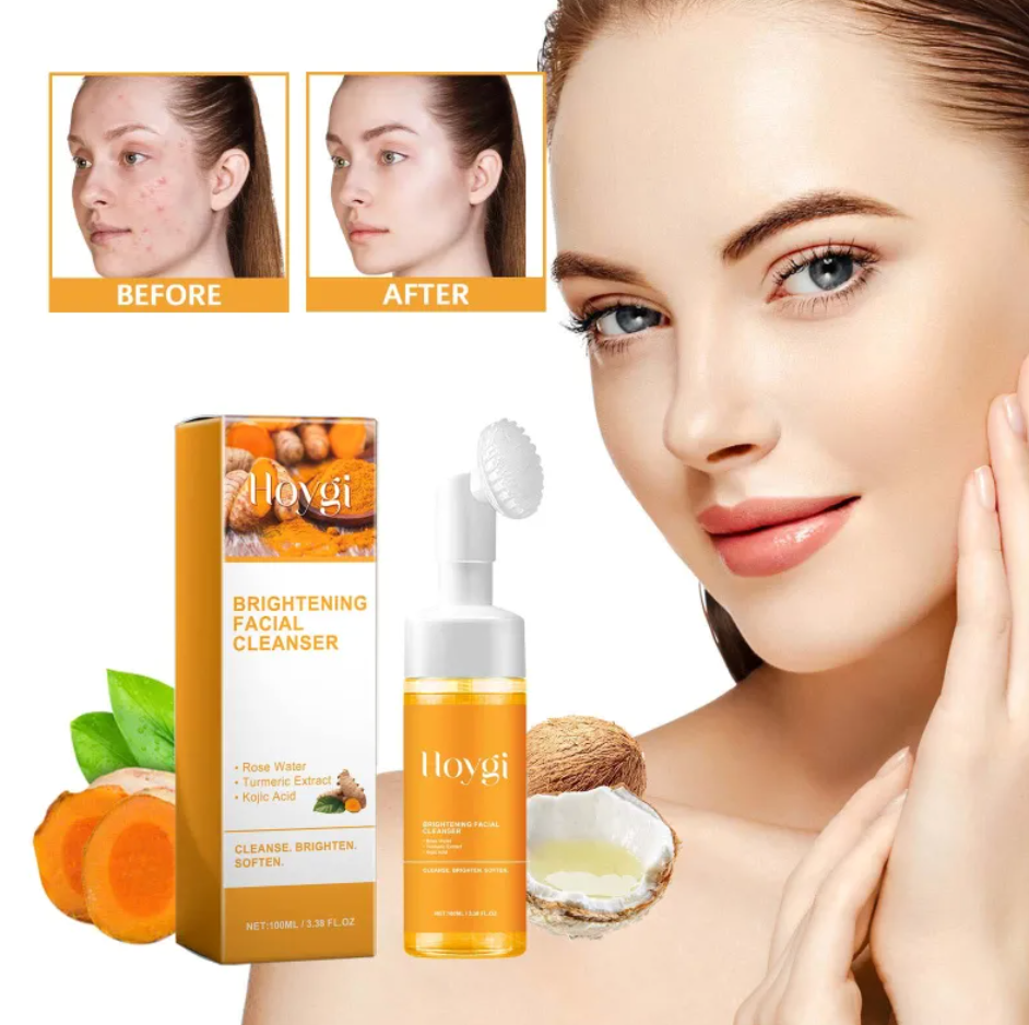 Vancar™ Turmeric Deep Cleansing Facial Cleanser | Brightening & Refreshing Face Wash