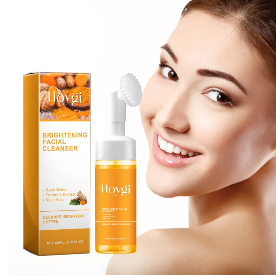Vancar™ Turmeric Deep Cleansing Facial Cleanser | Brightening & Refreshing Face Wash
