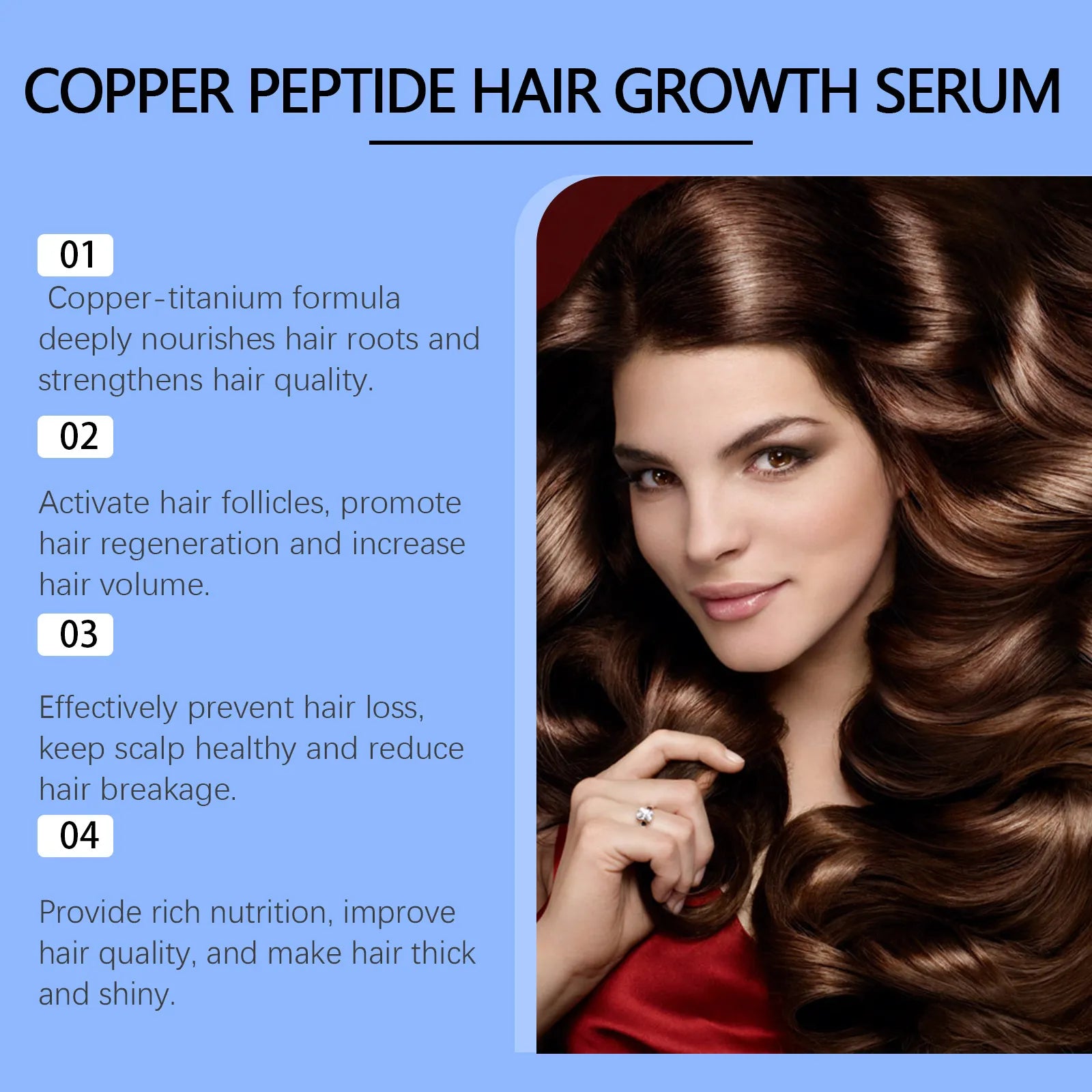 Vancar™ Copper Peptide Hair Growth Serum | Stronger, Fuller & Healthier Hair