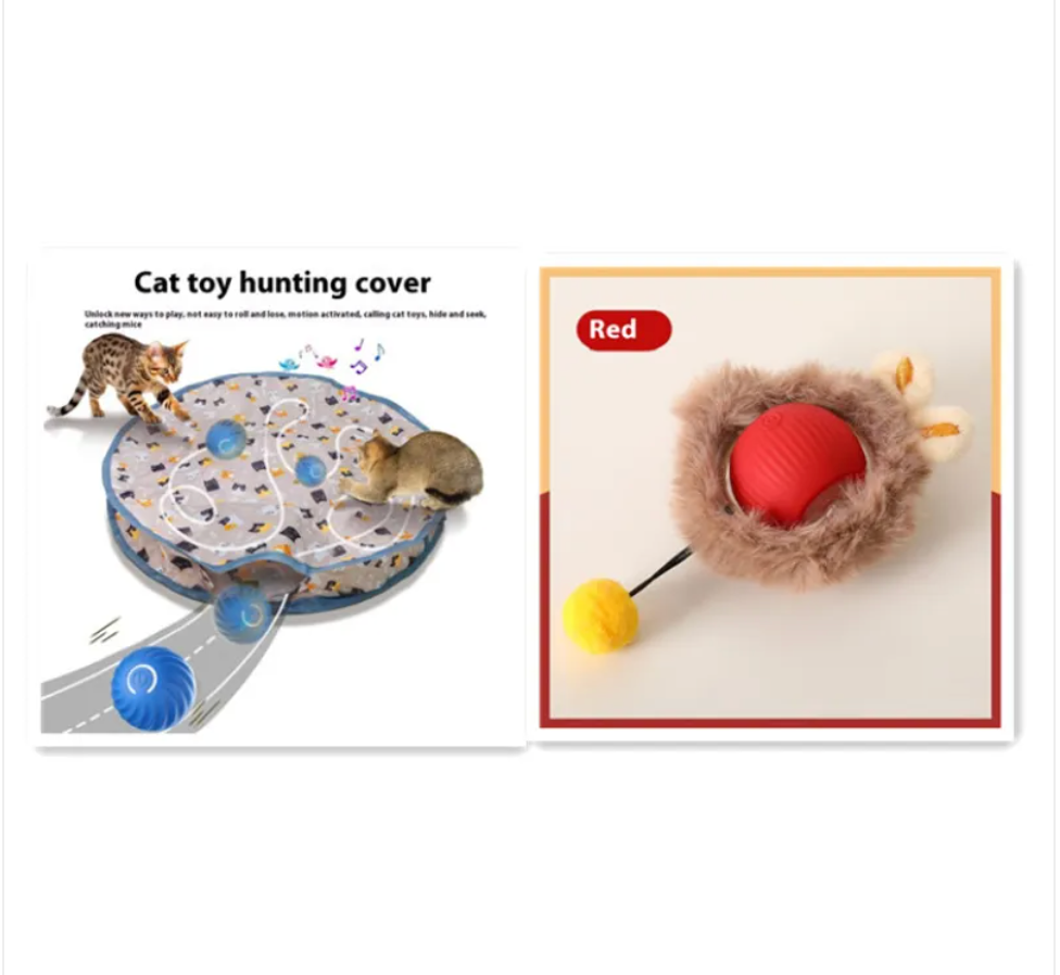 Vancar™ RollieCat | Self-Rolling Interactive Cat Toy
