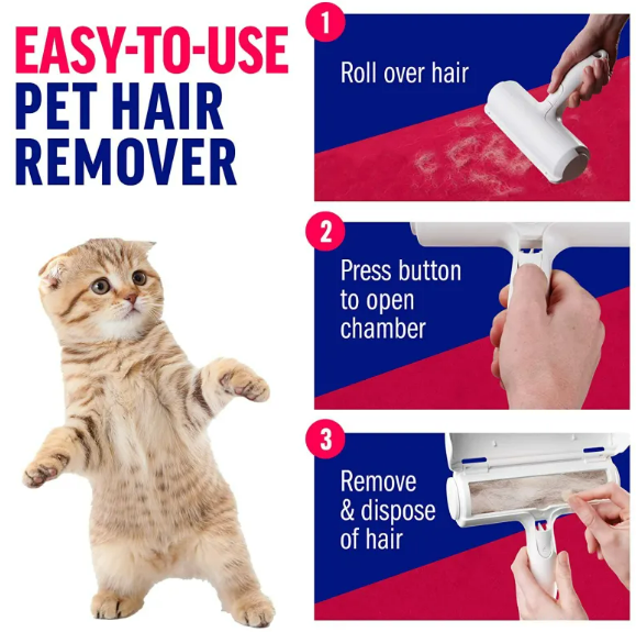 Vancar™  Lint & Fur Remover Roller
