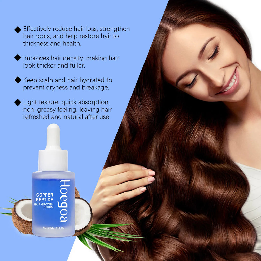 Vancar™ Copper Peptide Hair Growth Serum | Stronger, Fuller & Healthier Hair