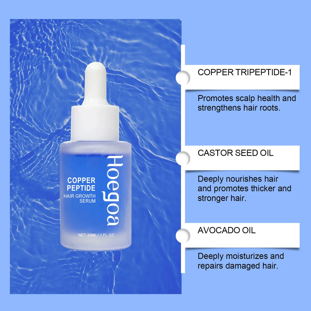 Vancar™ Copper Peptide Hair Growth Serum | Stronger, Fuller & Healthier Hair